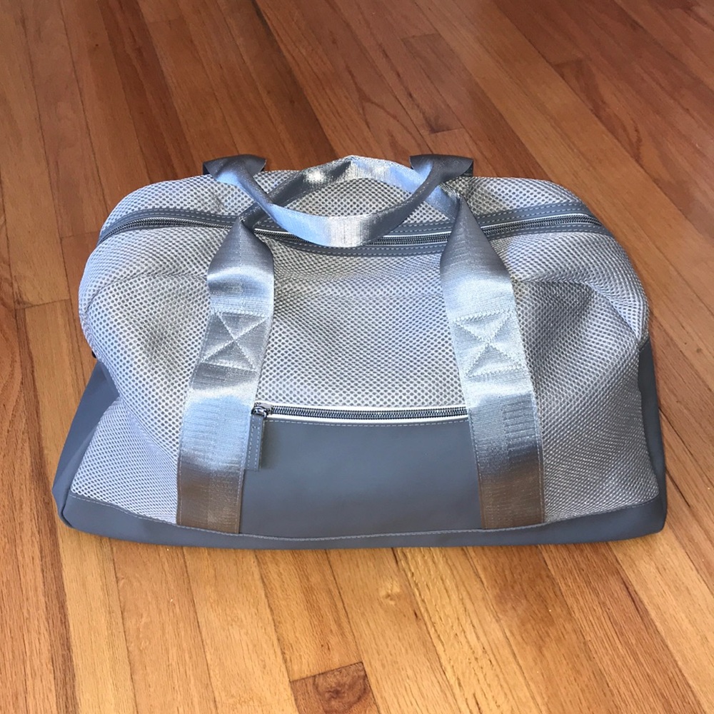 Gray Duffel/travel bag